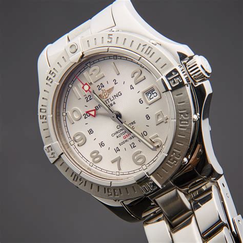 breitling colt chronometre gmt automatic watch a32350|breitling colt gmt review.